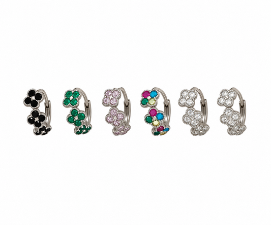 Set 6 orecchini cleef