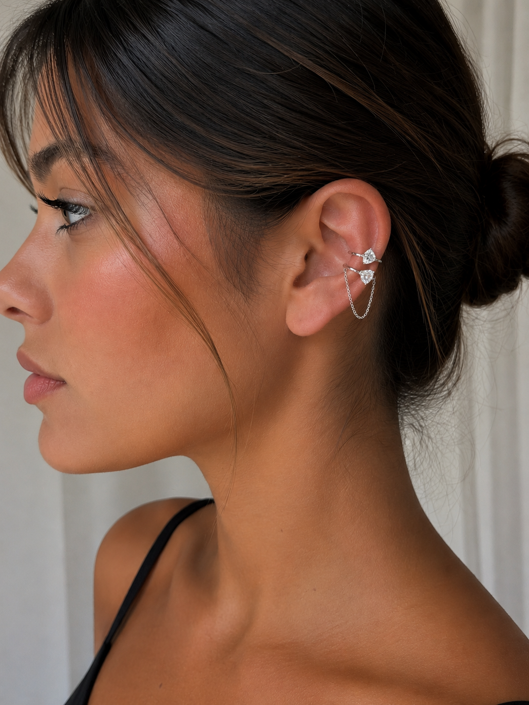 Ear cuff dual