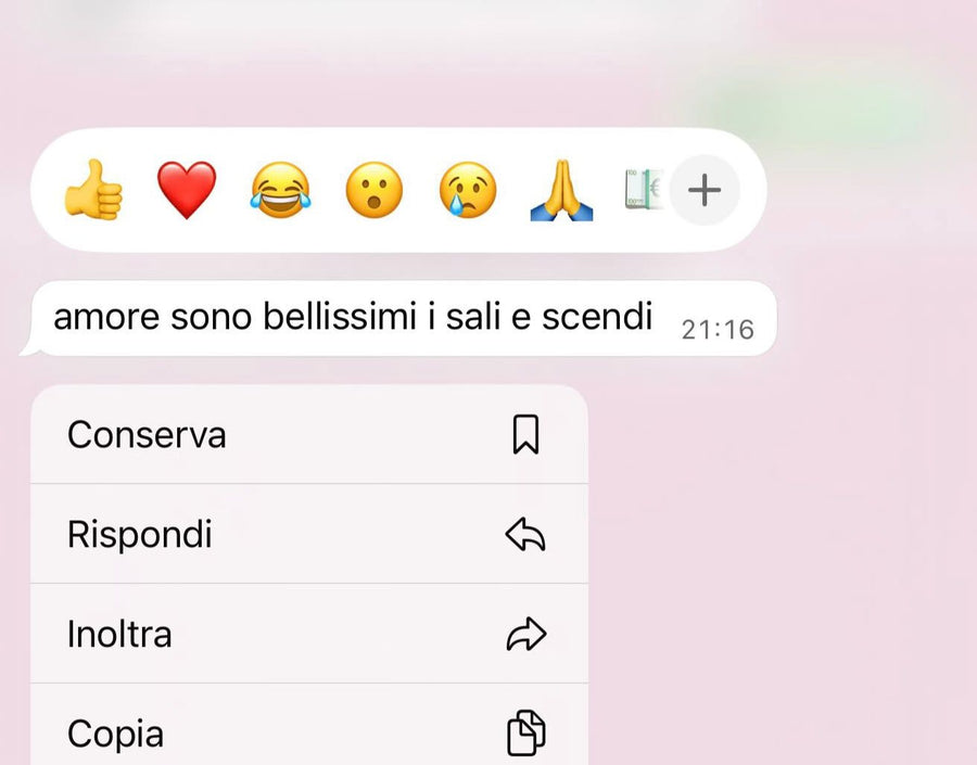 Screenshot recensione cliente