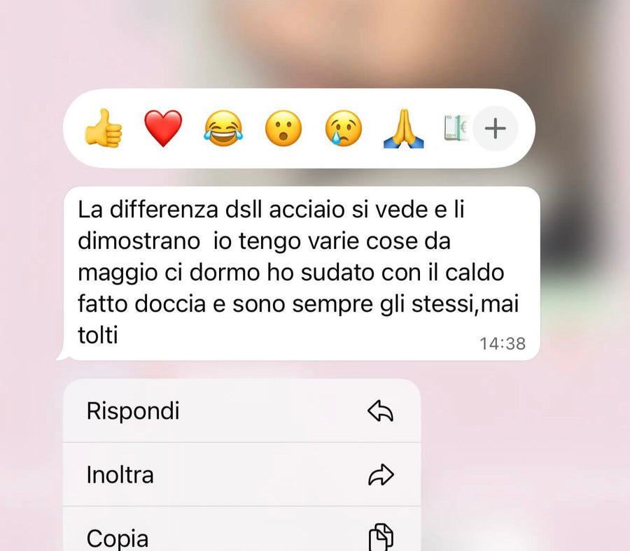 Screenshot recensione cliente