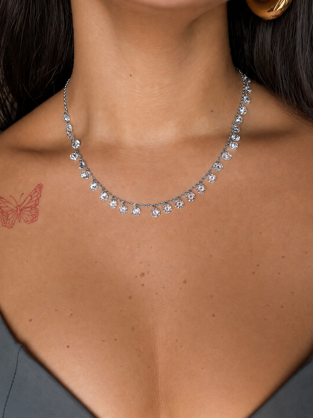 Collana goccia